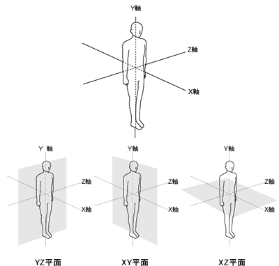 身体座標空間