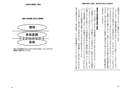 精神・身体意識・身体の三層構造